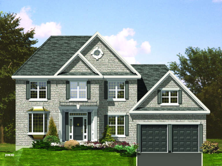 House Plan House Plan #9565 Front Elevation
