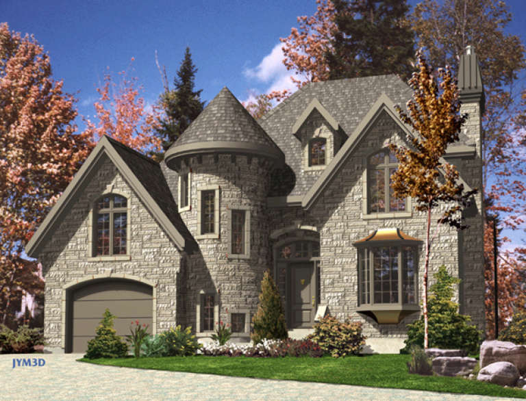 House Plan House Plan #9566 Front Elevation