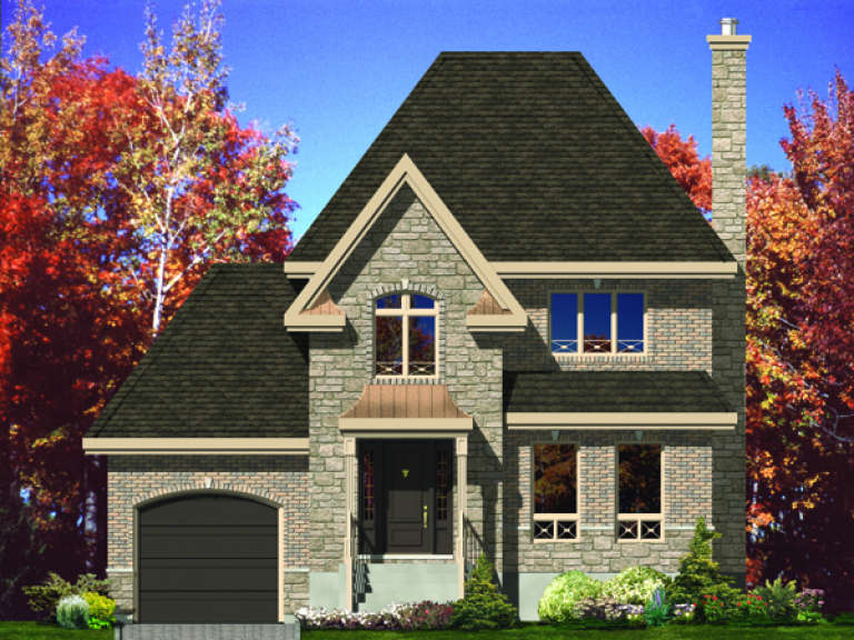 House Plan House Plan #9568 Front Elevation
