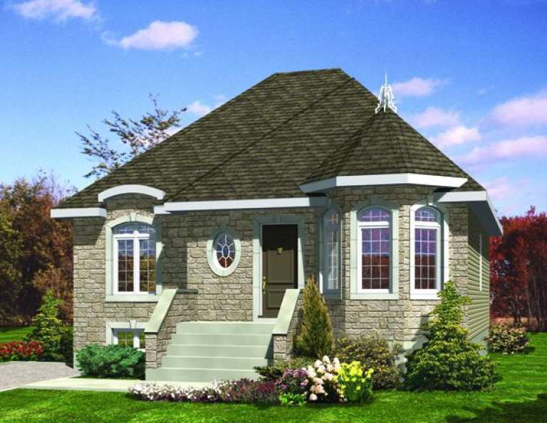 House Plan House Plan #9570 Front Elevation