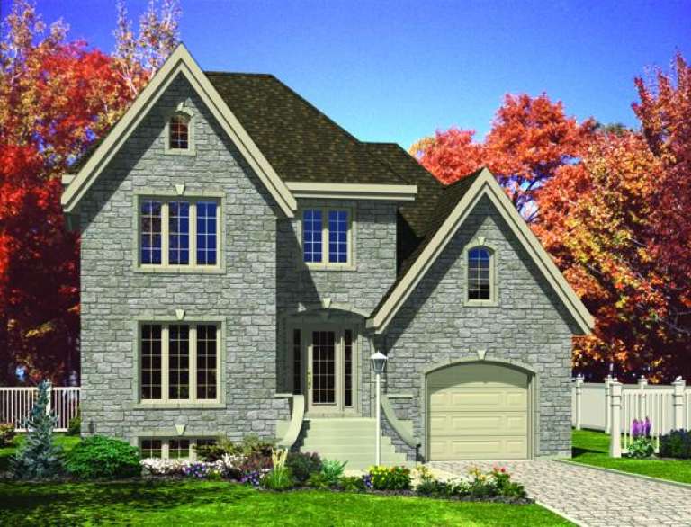 House Plan House Plan #9572 Front Elevation