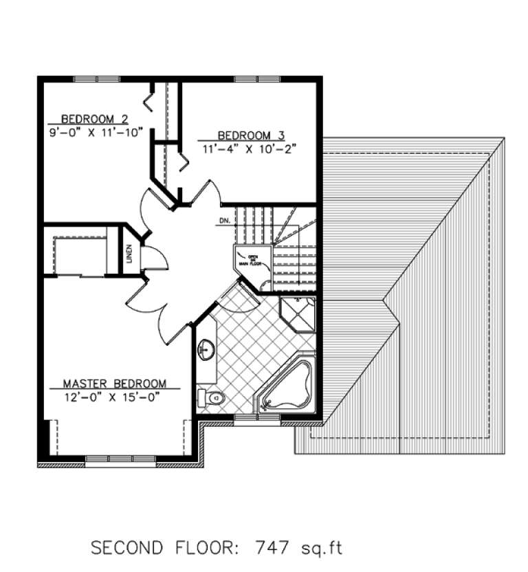 House Plan House Plan #9572 Drawing 2