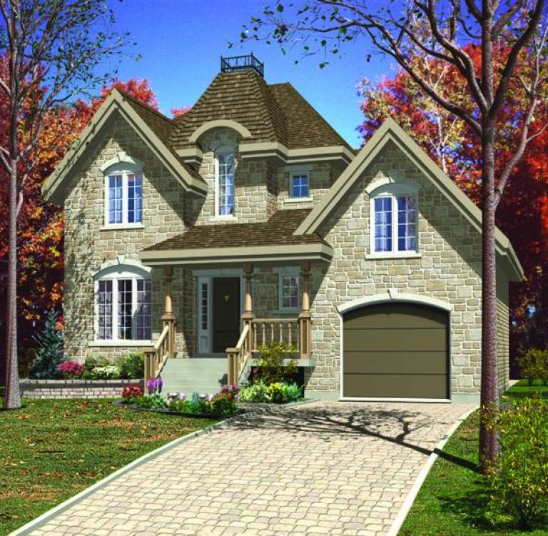 Country House Plan #1785-00100 Elevation Photo