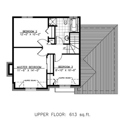 Floorplan 2 for House Plan #1785-00102