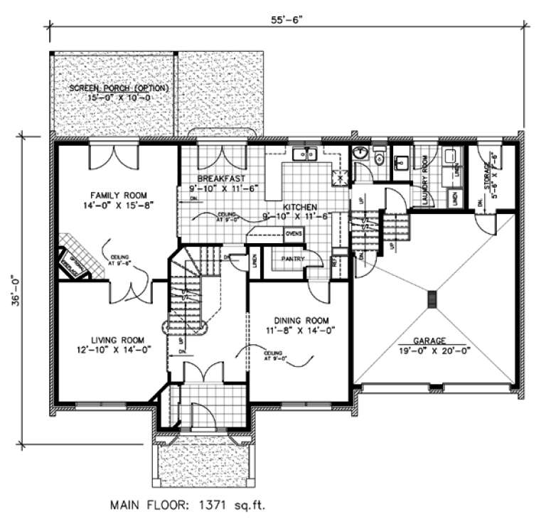 House Plan House Plan #9577 Drawing 1