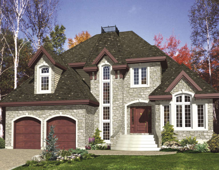 House Plan House Plan #9581 Front Elevation