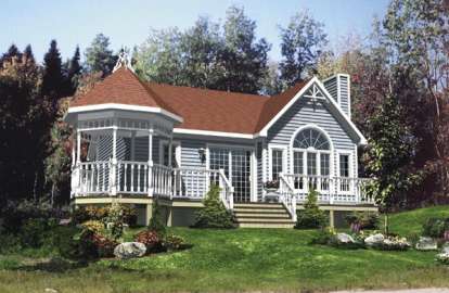 Cottage House Plan #1785-00117 Elevation Photo