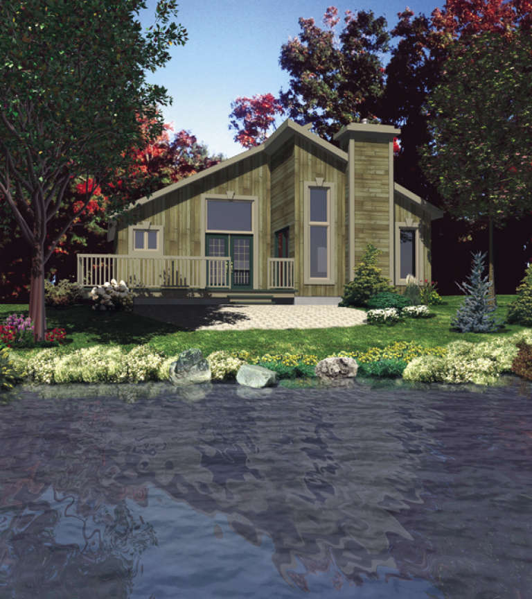 House Plan House Plan #9591 Front Elevation
