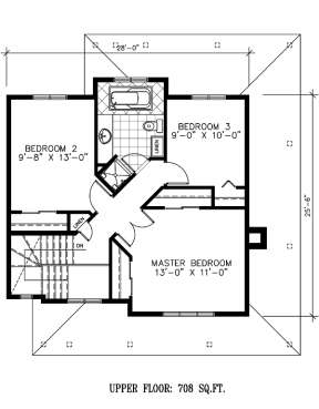 Floorplan 2 for House Plan #1785-00119