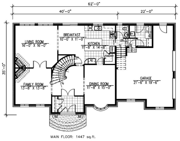 House Plan House Plan #9594 Drawing 1