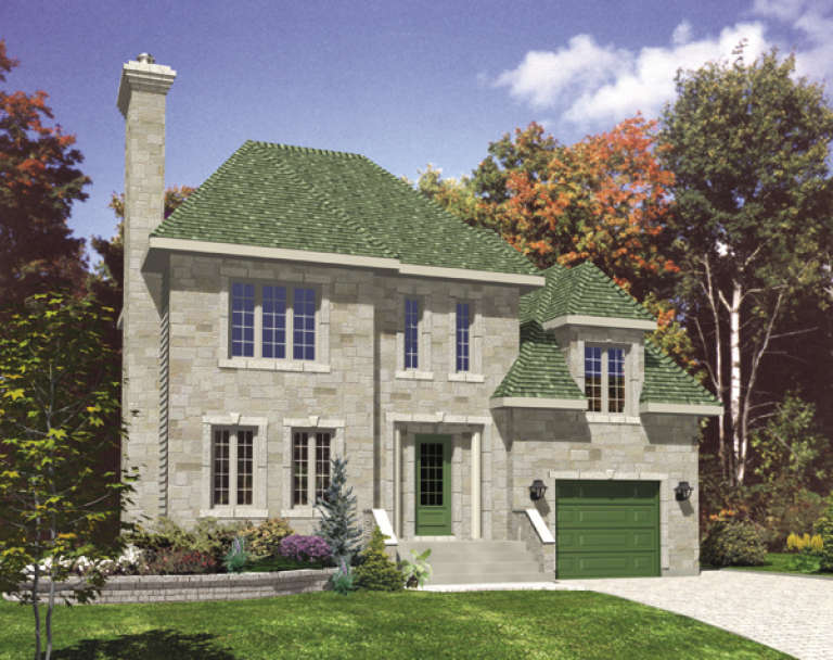House Plan House Plan #9597 Front Elevation