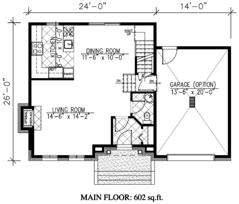 House Plan House Plan #9597 Drawing 1