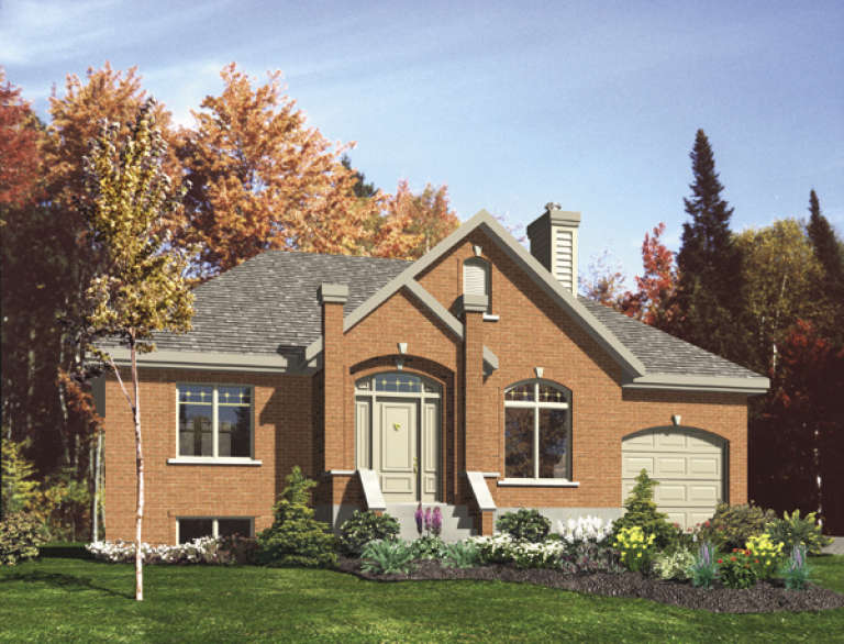 House Plan House Plan #9598 Front Elevation