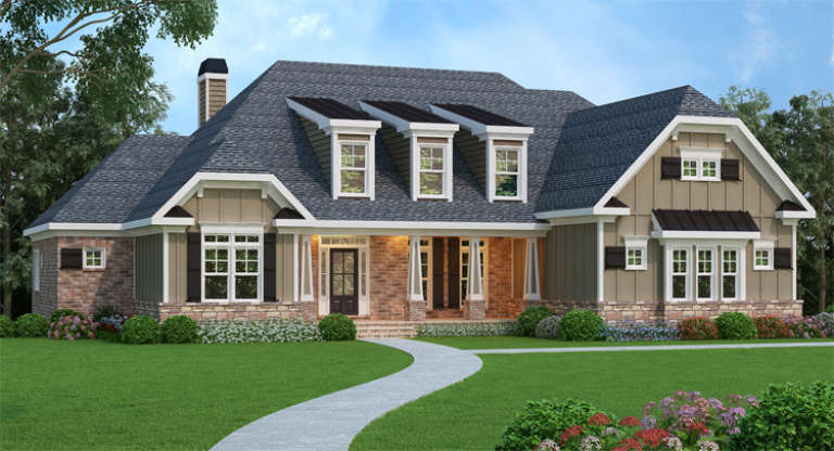 House Plan House Plan #96 Front Elevation