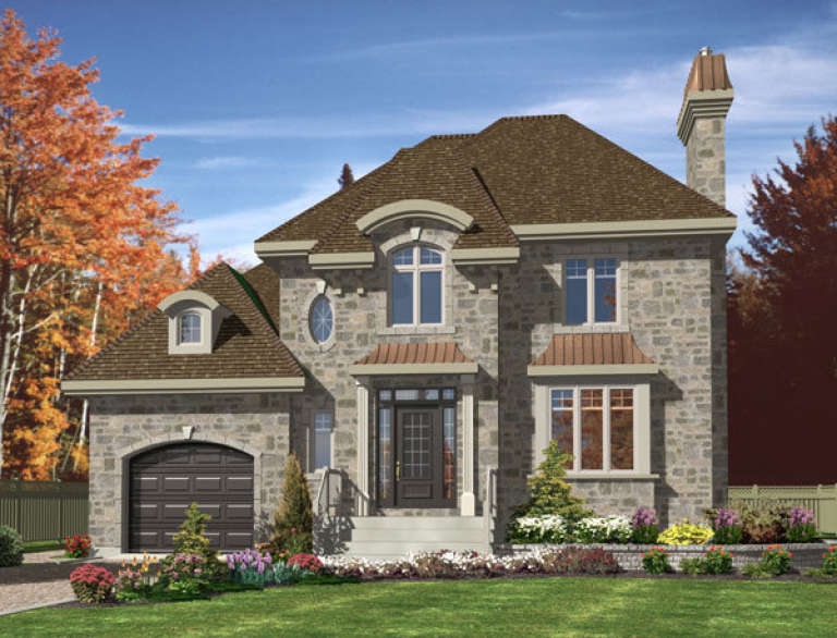 House Plan House Plan #9600 Front Elevation