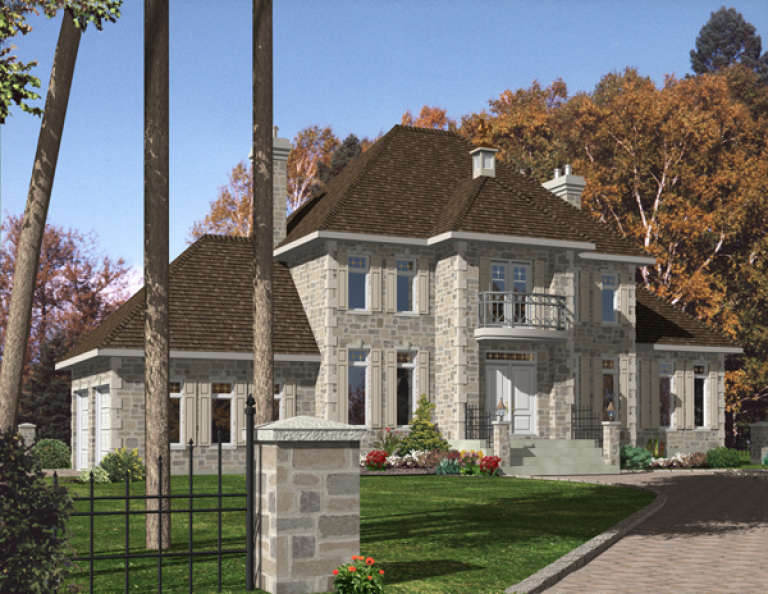House Plan House Plan #9610 Front Elevation
