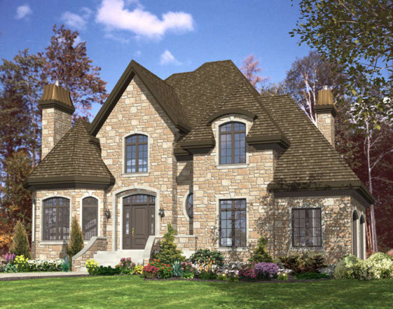 House Plan House Plan #9616 Front Elevation