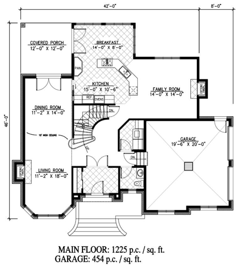 House Plan House Plan #9616 Drawing 1