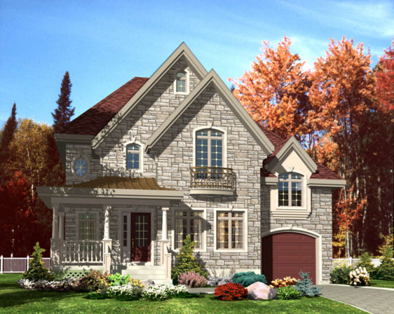 House Plan House Plan #9617 Front Elevation