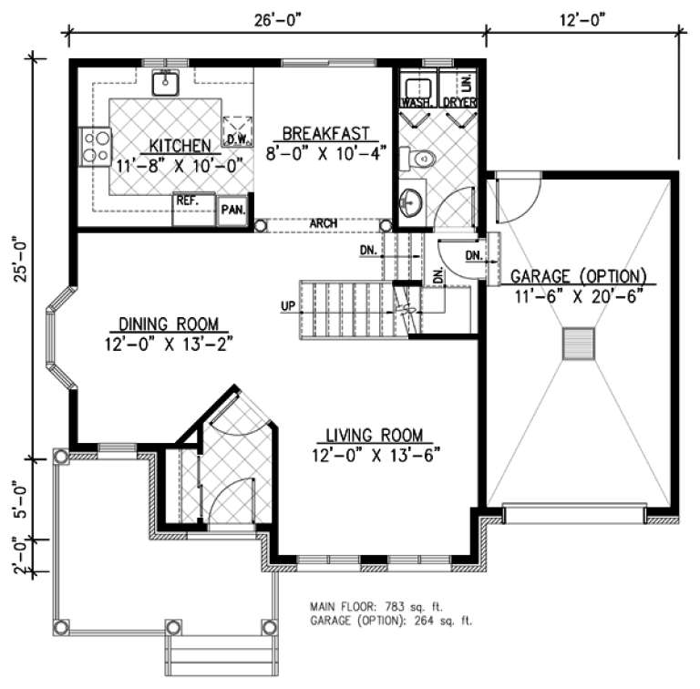 House Plan House Plan #9617 Drawing 1