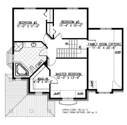 Floorplan 2 for House Plan #1785-00144