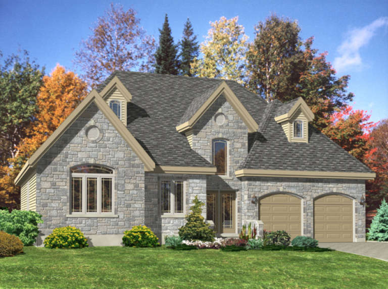 House Plan House Plan #9619 Front Elevation