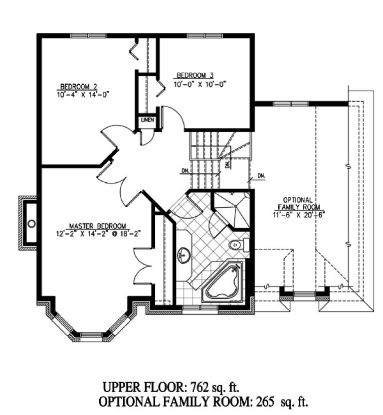 House Plan House Plan #9620 Drawing 2