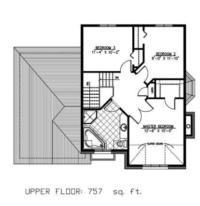 Floorplan 2 for House Plan #1785-00148