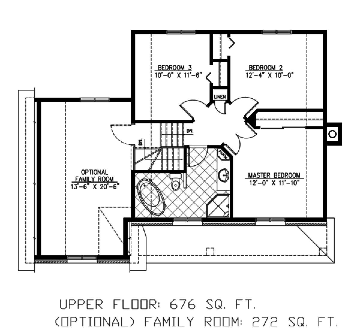 Floorplan 2 for House Plan #1785-00150