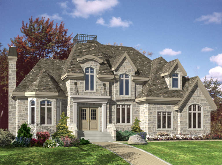 House Plan House Plan #9625 Front Elevation