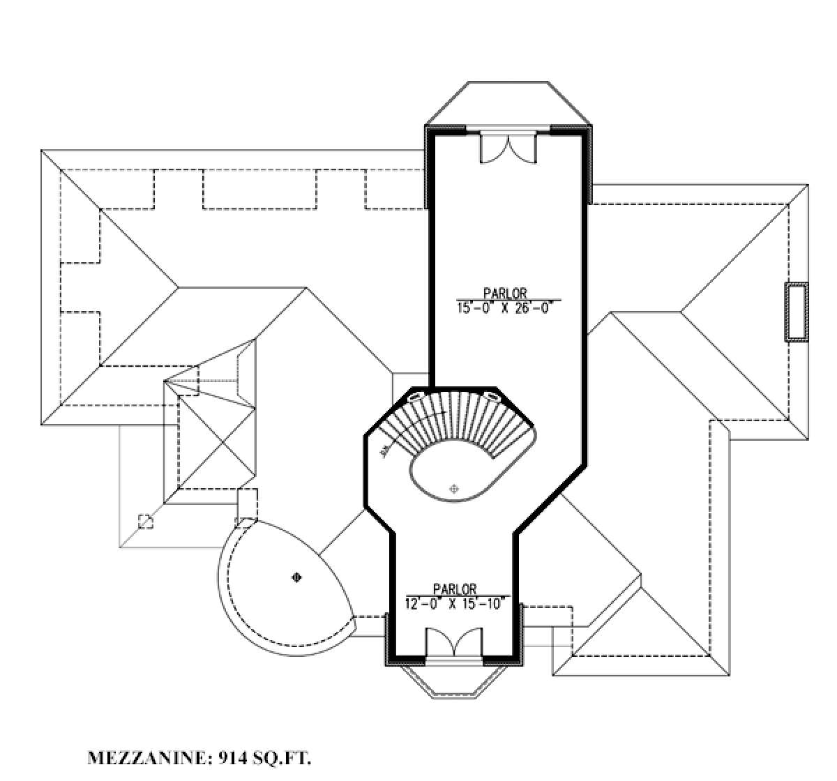 Floorplan 3 for House Plan #1785-00154