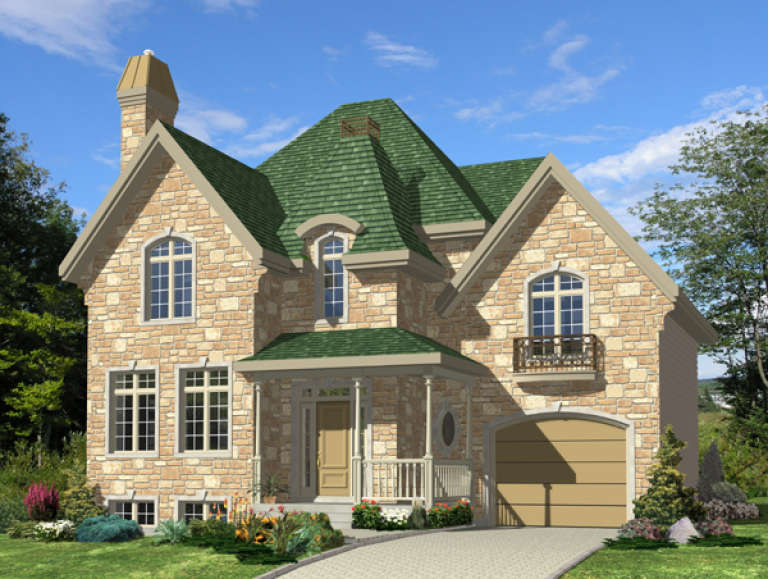 House Plan House Plan #9628 Front Elevation