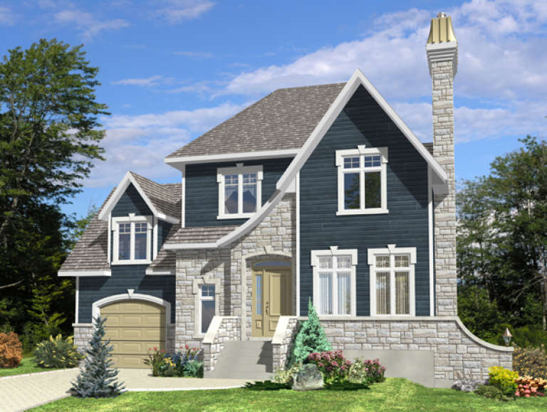 House Plan House Plan #9631 Front Elevation