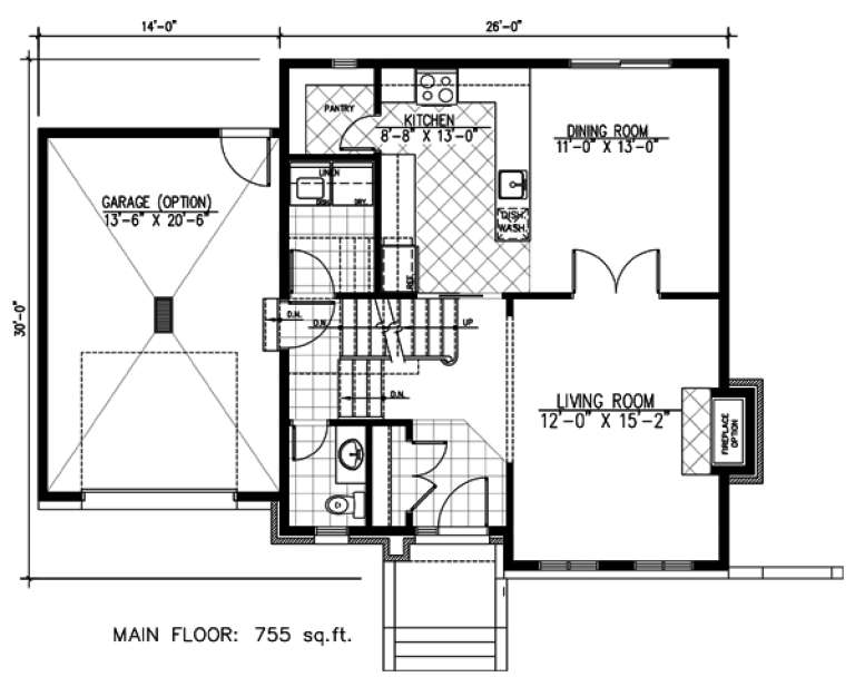 House Plan House Plan #9631 Drawing 1