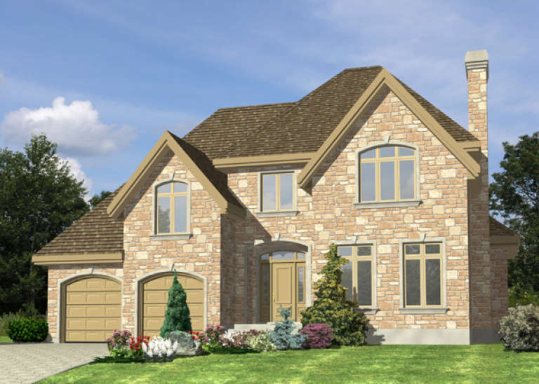 House Plan House Plan #9634 Front Elevation