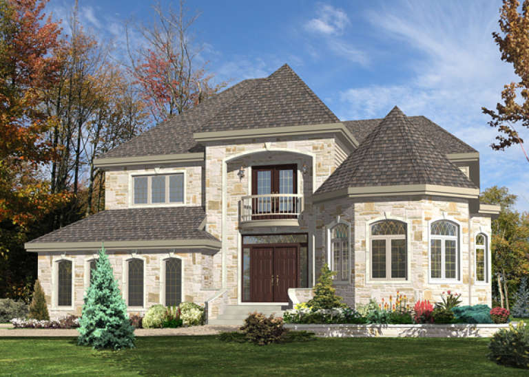 House Plan House Plan #9636 Front Elevation