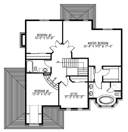 Floorplan 2 for House Plan #1785-00164