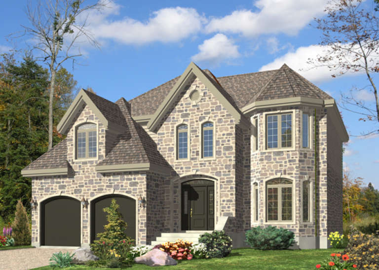 House Plan House Plan #9638 Front Elevation