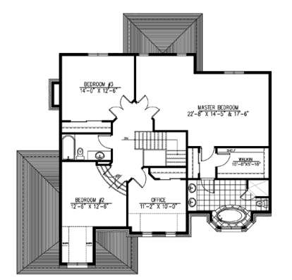 Floorplan 2 for House Plan #1785-00165