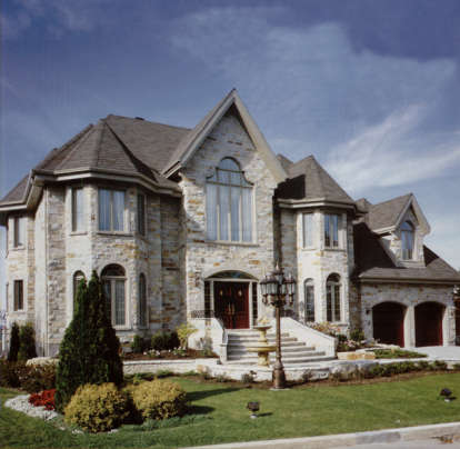 Luxury House Plan #1785-00166 Elevation Photo
