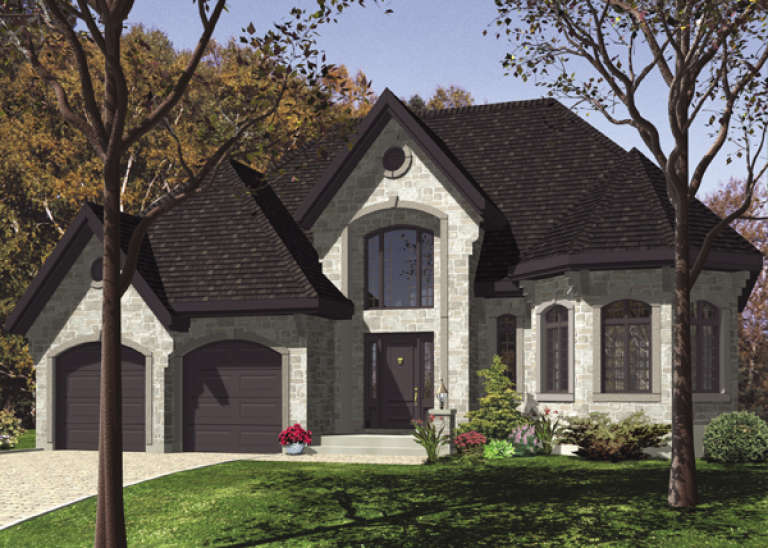 House Plan House Plan #9640 Front Elevation