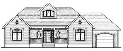 Cottage House Plan #1785-00171 Elevation Photo