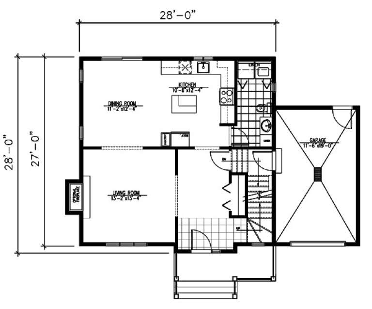 House Plan House Plan #9646 Drawing 1
