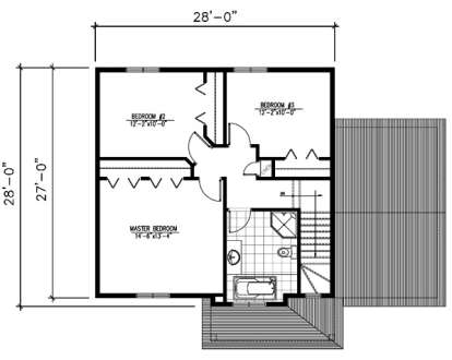 Floorplan 2 for House Plan #1785-00173