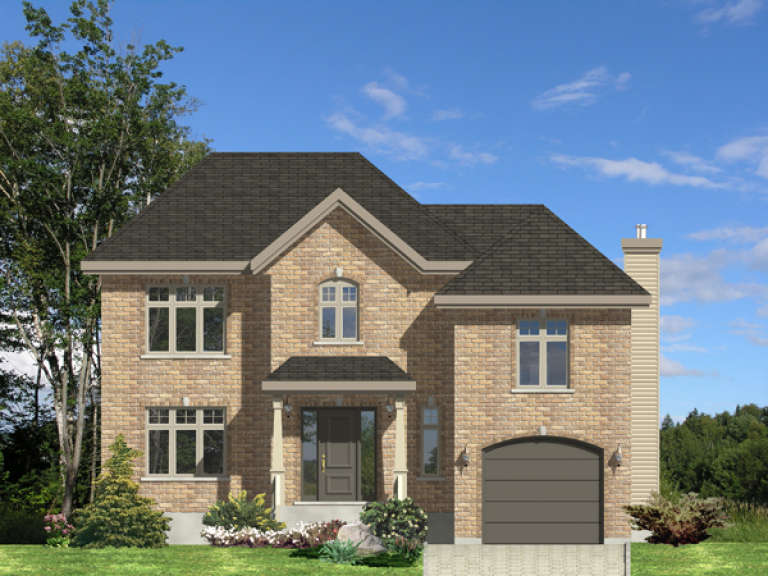 House Plan House Plan #9661 Front Elevation