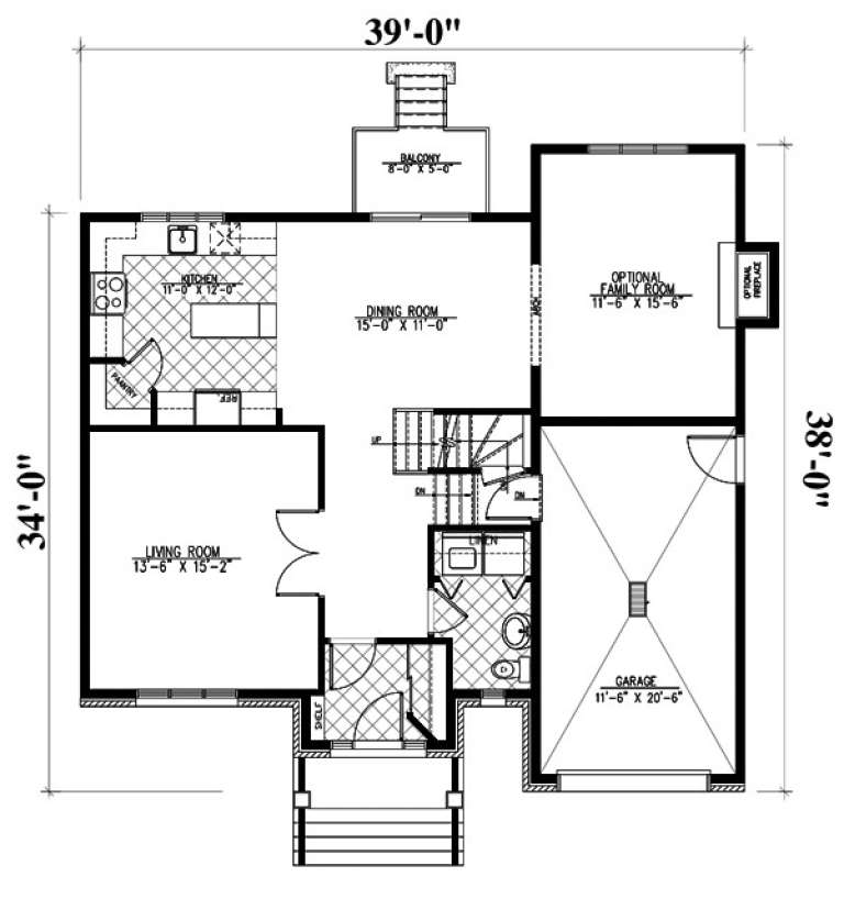 House Plan House Plan #9661 Drawing 1