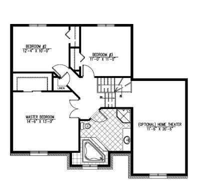 Floorplan 2 for House Plan #1785-00188