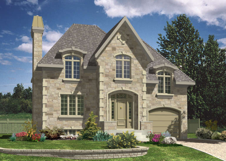 House Plan House Plan #9665 Front Elevation