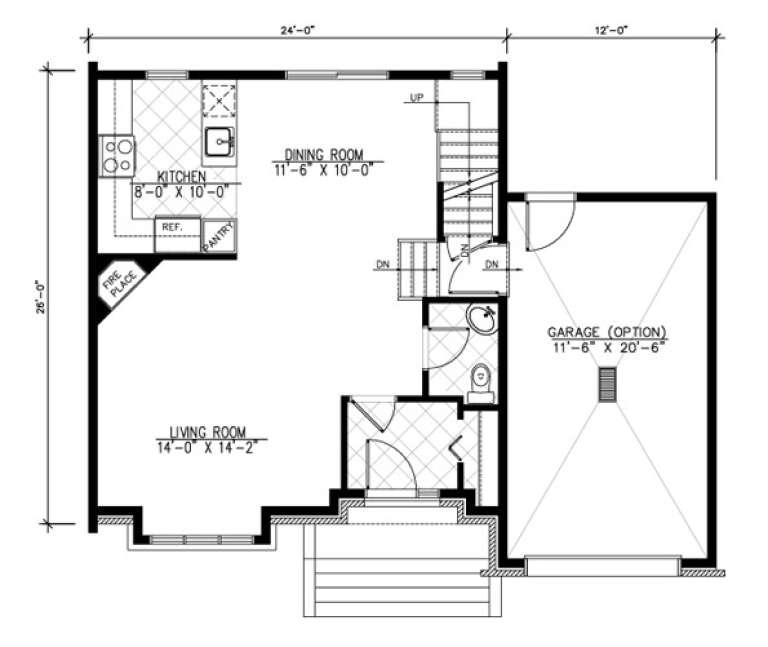 House Plan House Plan #9666 Drawing 1