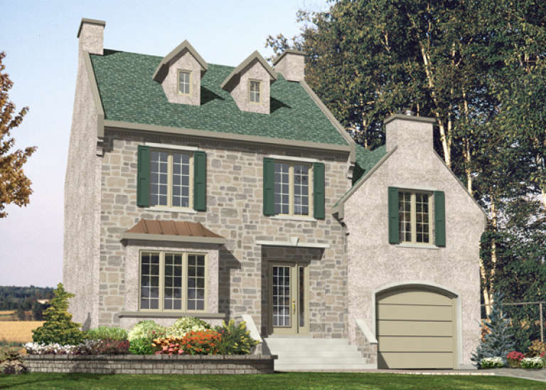House Plan House Plan #9667 Front Elevation